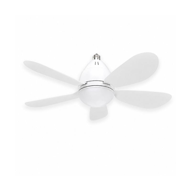 Ampoule Ventilateur LED E27 11W CCT avec Télécommande