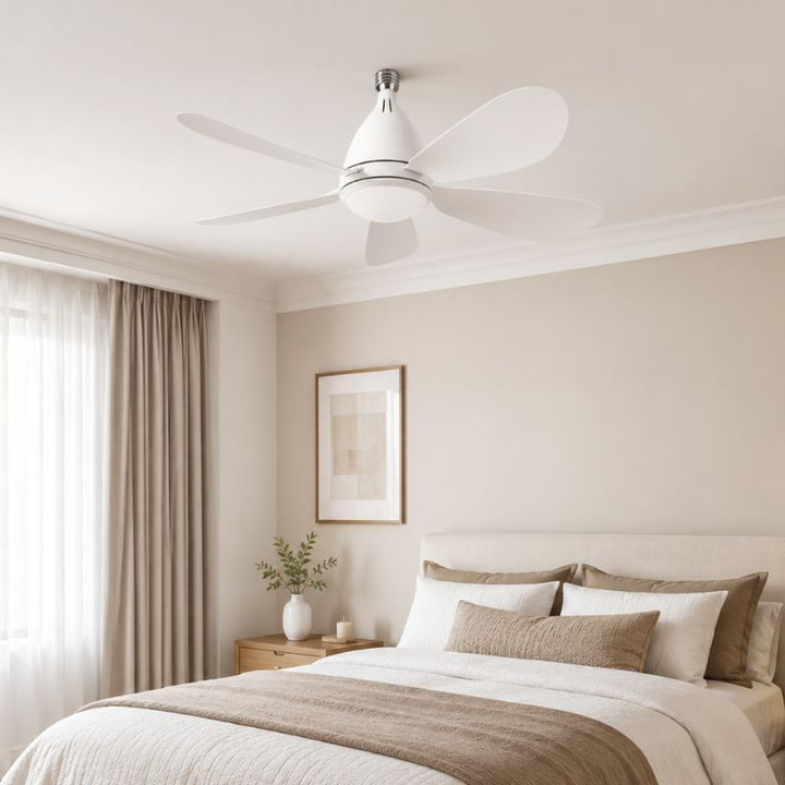 Ampoule Ventilateur LED E27 11W CCT avec Télécommande