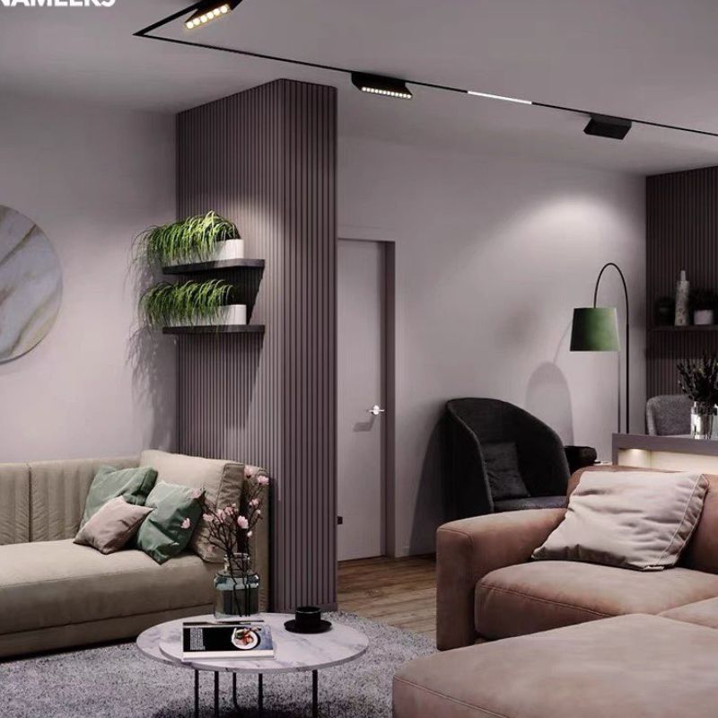 Proyector LED en 48V DC 6W Magnetic Rail