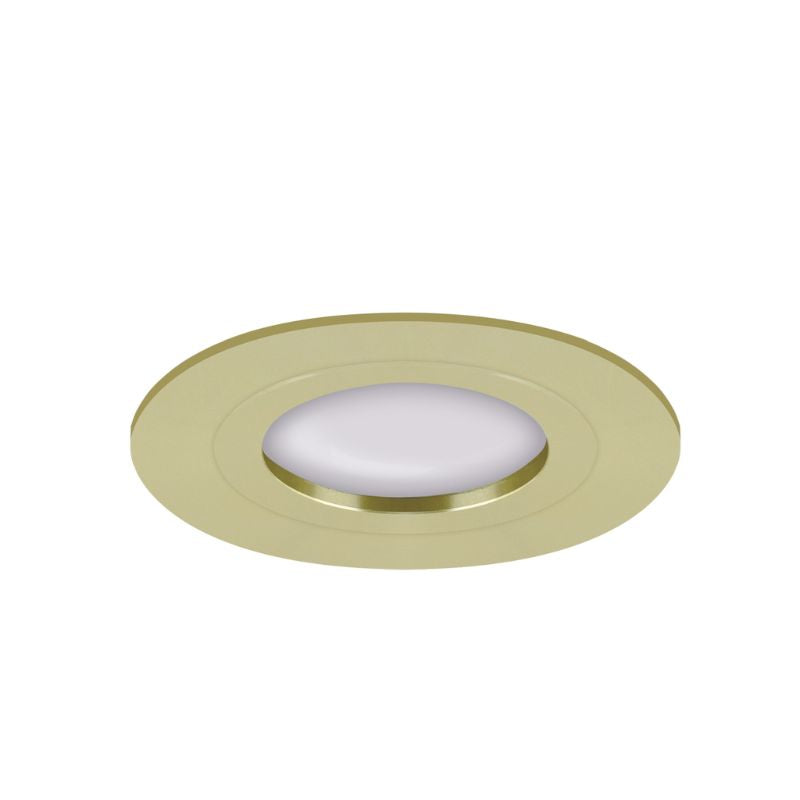 Support Spot Encastré GU10 Rond Doré