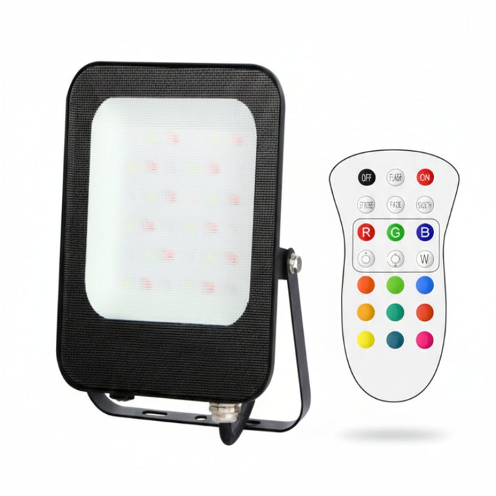 Projecteur RGB LED Extérieur 100W IP65 120lm/W Gris