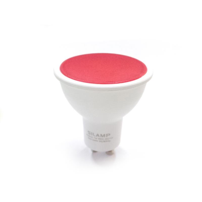 Ampoule LED GU10 7W 220V Rouge