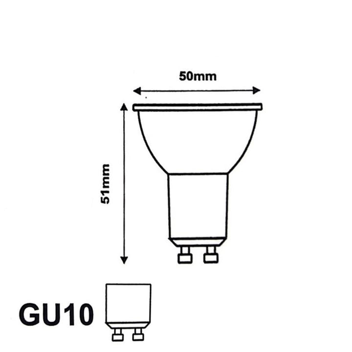 Ampoule LED GU10 7W 220V Bleu