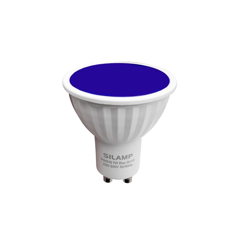 Ampoule LED GU10 7W 220V Bleu