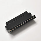 Projetor LED para calha magnética 48V DC 12W preto orientável