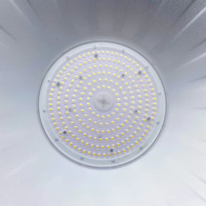 Campana LED Industrial 200W 120° Plata