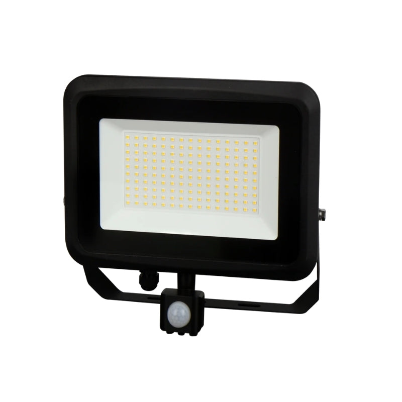 Projecteur LED 100W 120° IP65 avec Détecteur de Mouvement