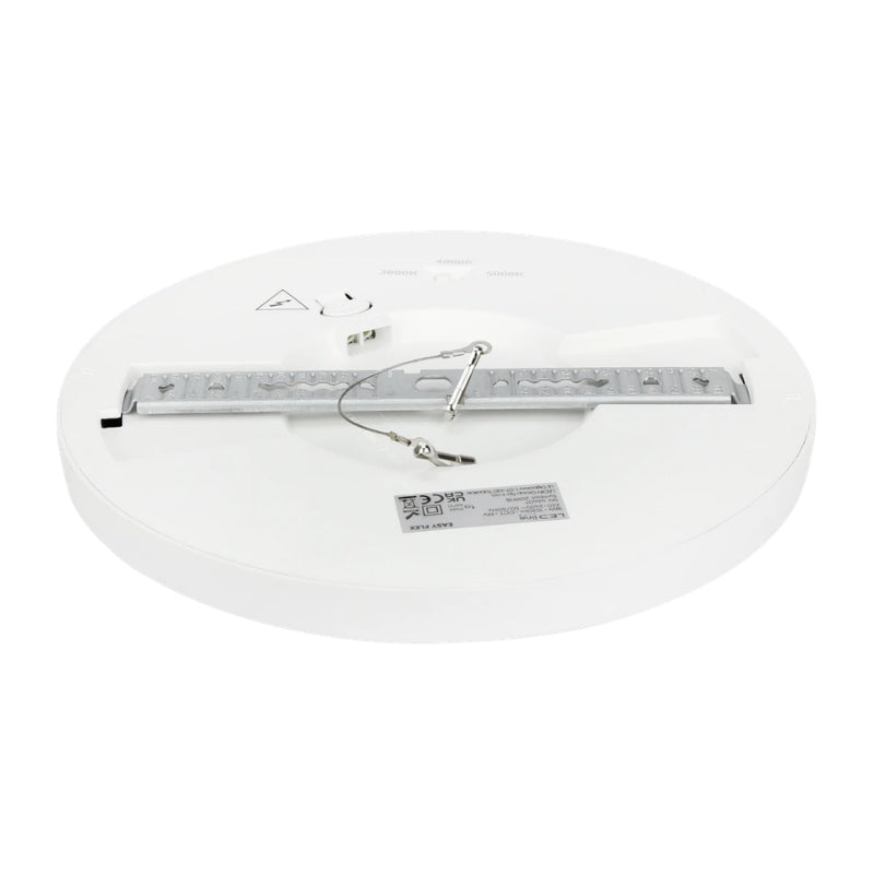 Spot LED Encastrable Rond Montage Réglable 18W 90lm/W ⌀225mm IP20 Blanc CCT avec Détecteur de Mouvement - 3000K/4000K/5000K