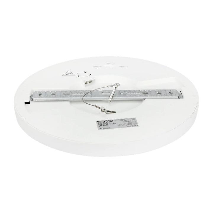 Spot LED Encastrable Rond Montage Réglable 18W 90lm/W ⌀225mm IP20 Blanc CCT avec Détecteur de Mouvement - 3000K/4000K/5000K