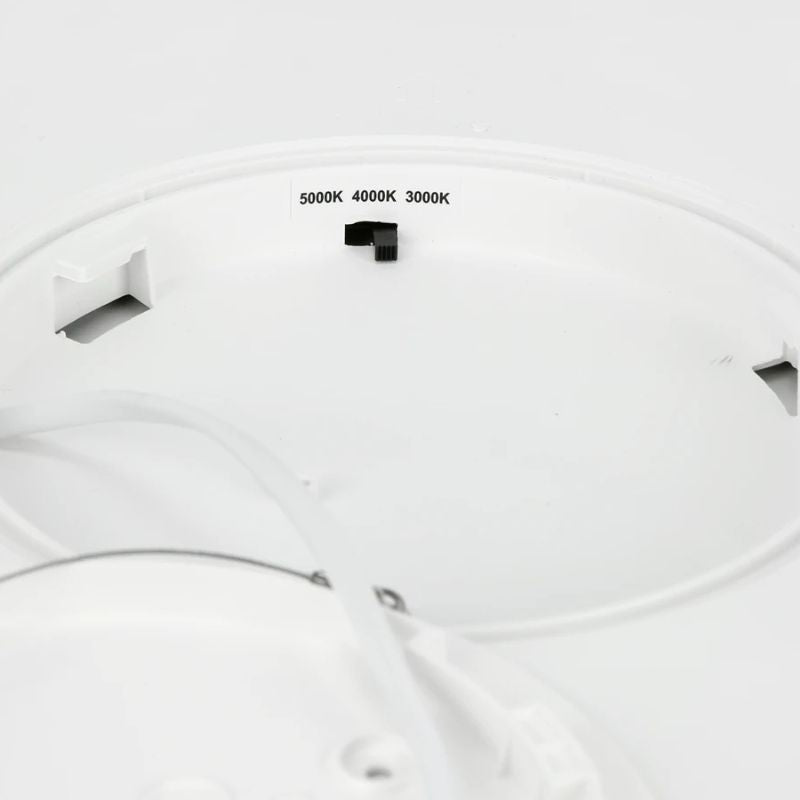 Spot LED 3en1 45W 4050lm ø50cm Rond Blanc