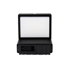 Applique Murale Solaire 220lm USB-C Carré IP54 Noir