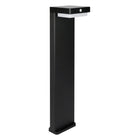 Borne de Jardin Solaire à Piquer 220lm USB-C Carré IP54 Noir