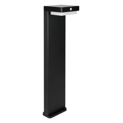 Borne de Jardin Solaire à Piquer 220lm USB-C Carré IP54 Noir