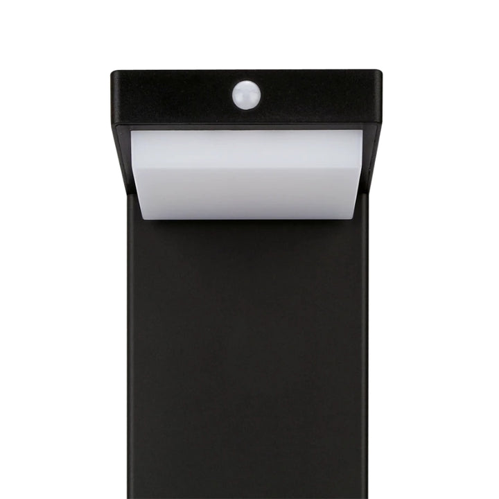 Borne de Jardin Solaire à Piquer 220lm USB-C Carré IP54 Noir
