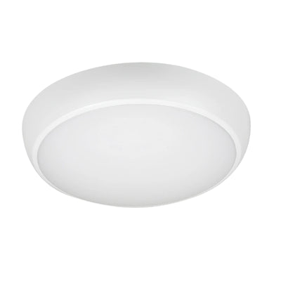 Plafonnier LED Rond 12/16W 100lm/W IP65 IK08 Blanc avec Module de Secours 3h + AT
