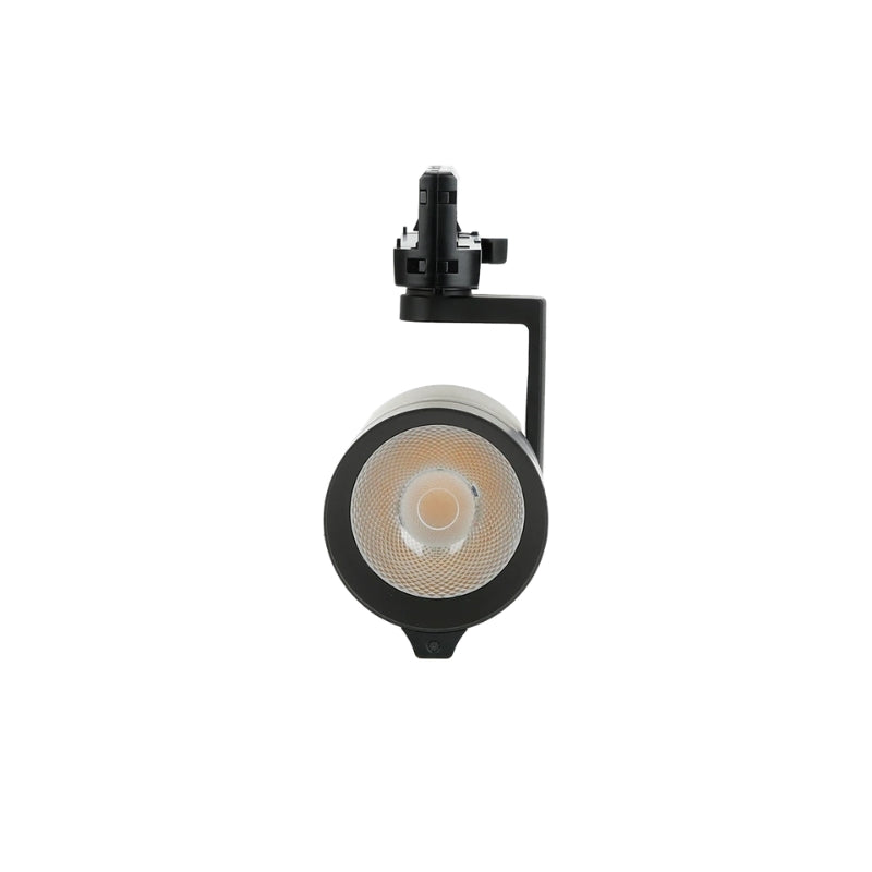 Spot LED sur Rail Triphasé Intelligent IA 35W CCT 50° Noir