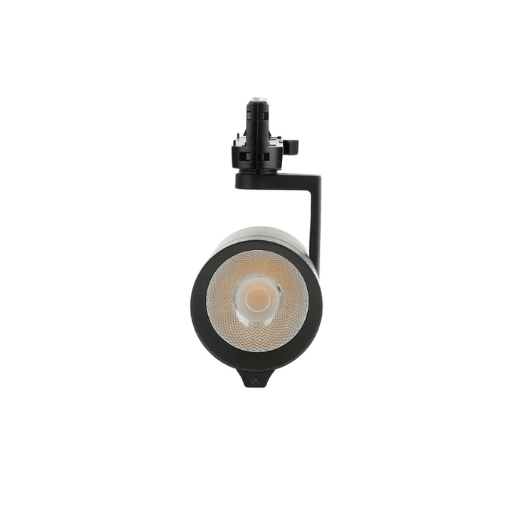 Spot LED sur Rail Triphasé Intelligent IA 35W CCT 50° Noir