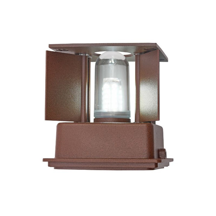 Applique Murale Couleur Cuir IP65 Cube pour Ampoule G9