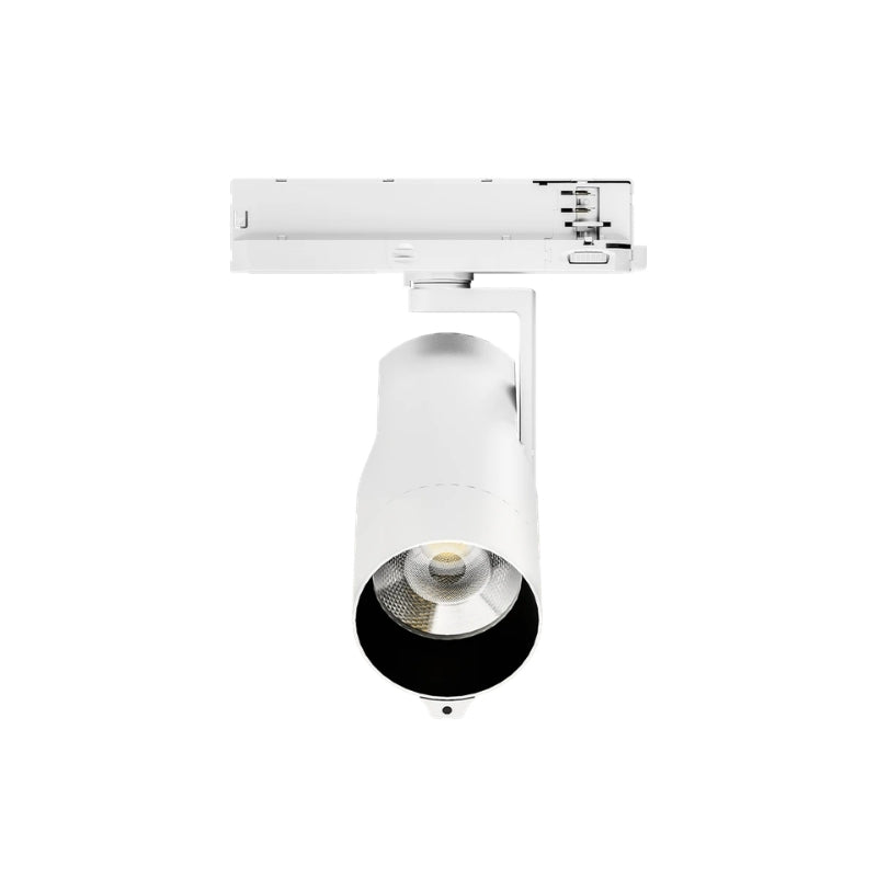 Spot LED sur Rail Triphasé Intelligent IA 35W CCT 50° Blanc