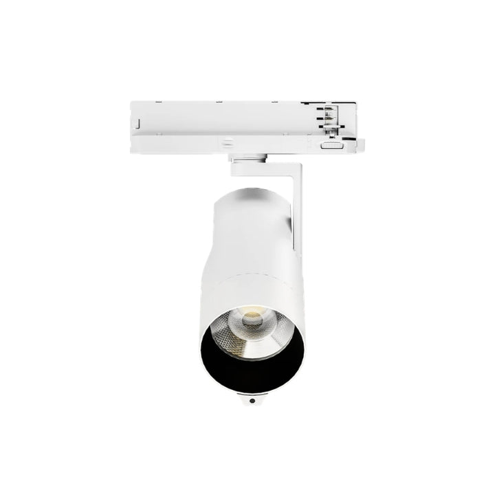 Spot LED sur Rail Triphasé Intelligent IA 35W CCT 50° Blanc