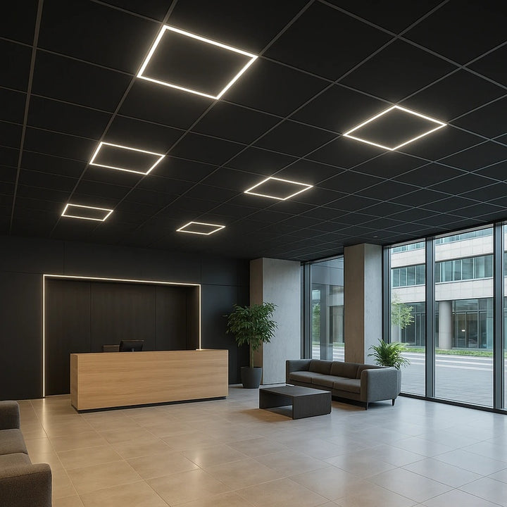 Dalle LED Cadre Lumineux 60x60 40W DALI - Blanc