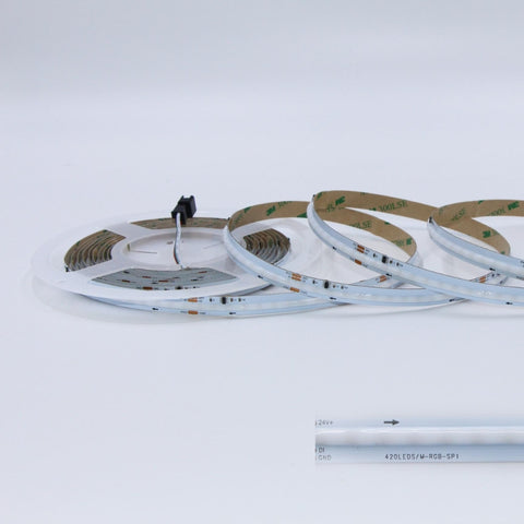 Ruban LED COB RGB 24V 14W/m IP20 576LED/m