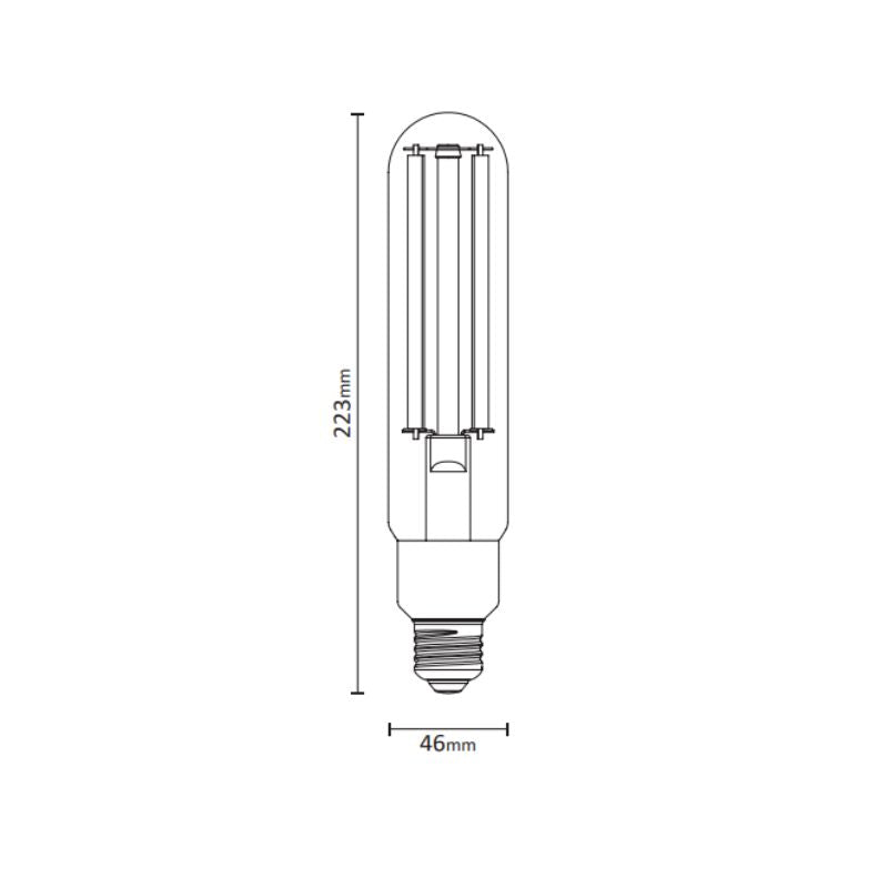 Ampoule LED E27 28W à Filament T46 4000lm Haute luminosité