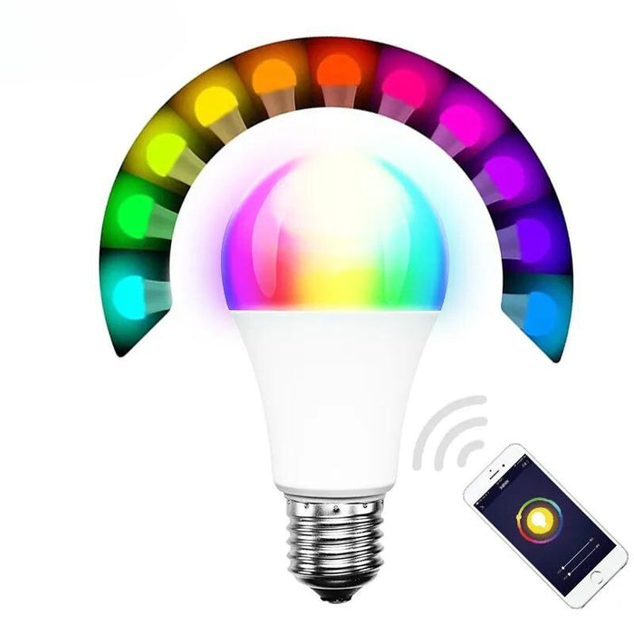 Ampoule LED Connectée Wifi E27 8.5W RGBW A60 (Pack de 10)