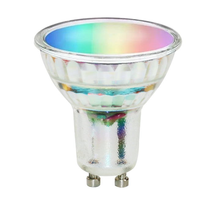 Ampoule LED Connectée Wifi GU10 4.5W RGBW (Pack de 10)