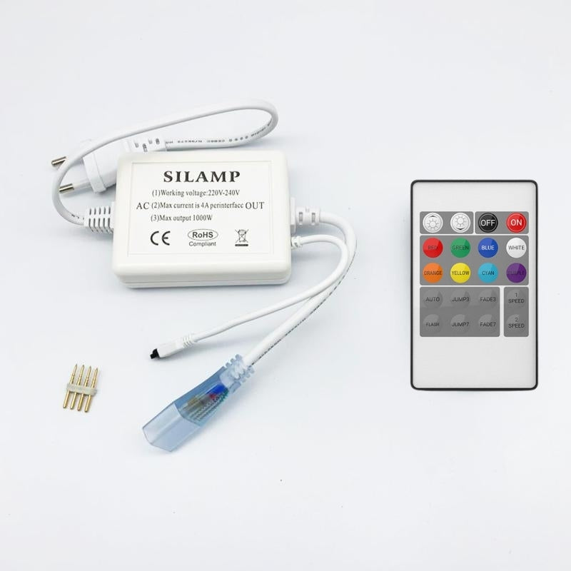 Ruban LED 50M 220V Recoupable 5050 RGB IP65 60LED/m