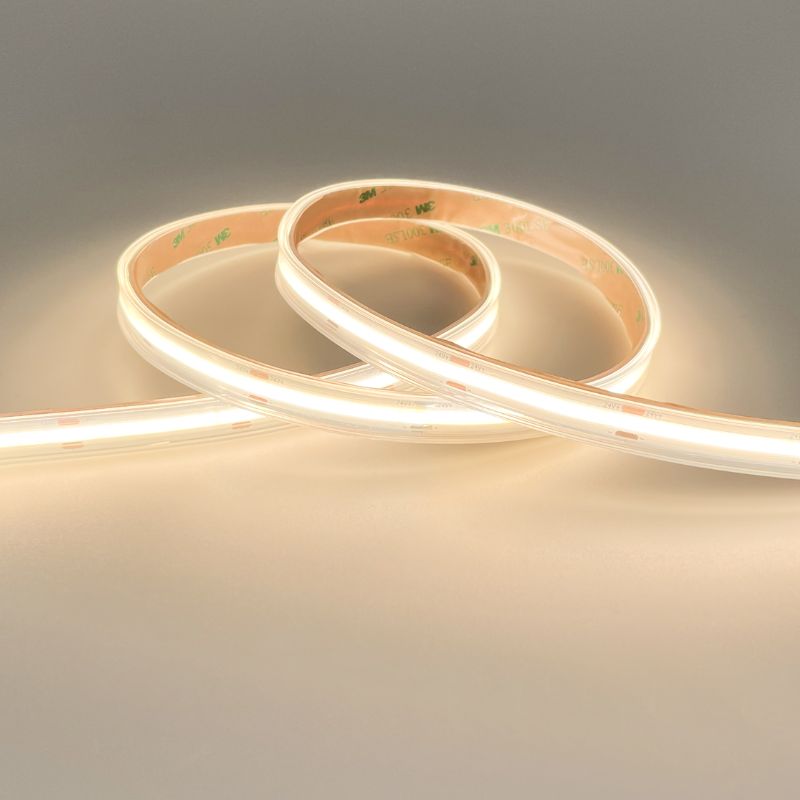 Ruban LED COB 5M 24V IP65 320LED/m 8.7W/m 10mm