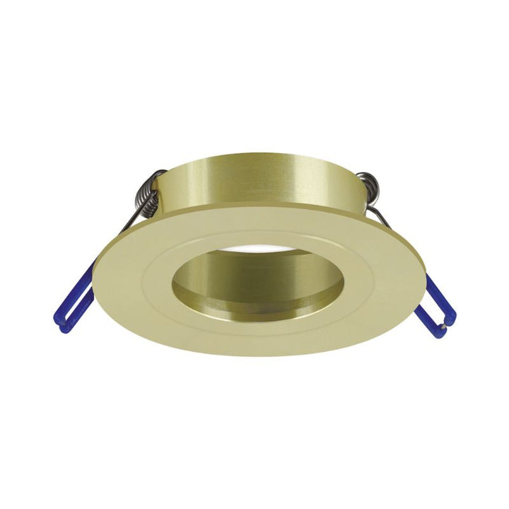 Support Spot Encastré GU10 Rond Doré