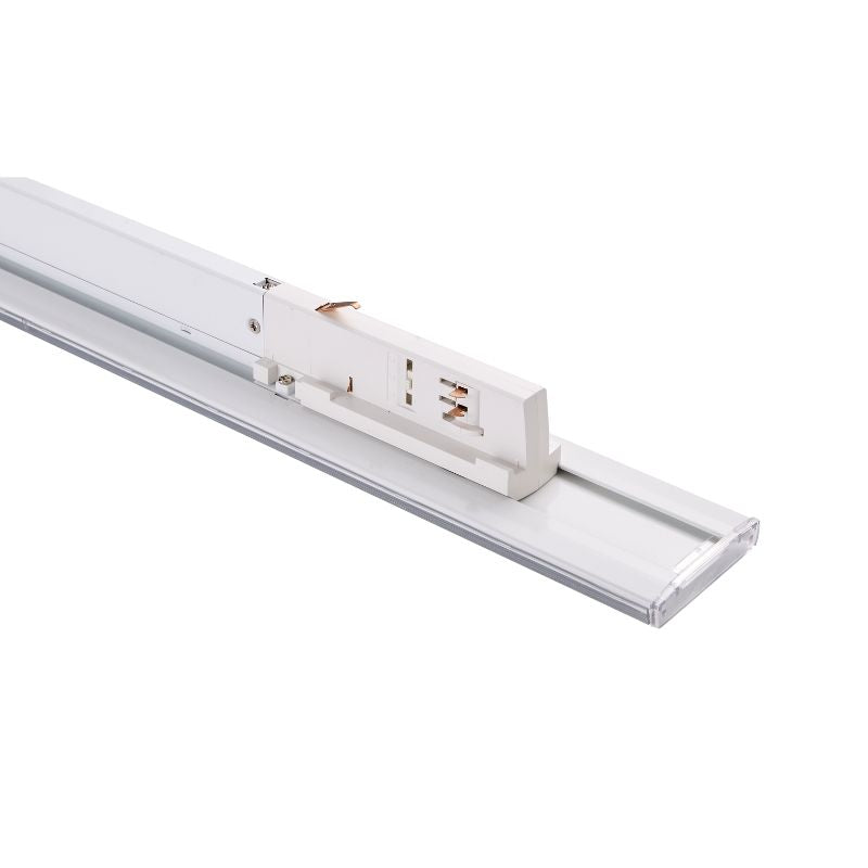 Linéaire LED sur rail triphasé 150cm 35/40/45/50W ajustable blanc