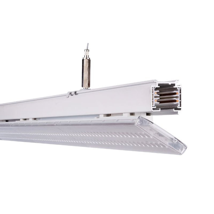 Linéaire LED sur rail triphasé 60cm 14/16/18/20W ajustable blanc