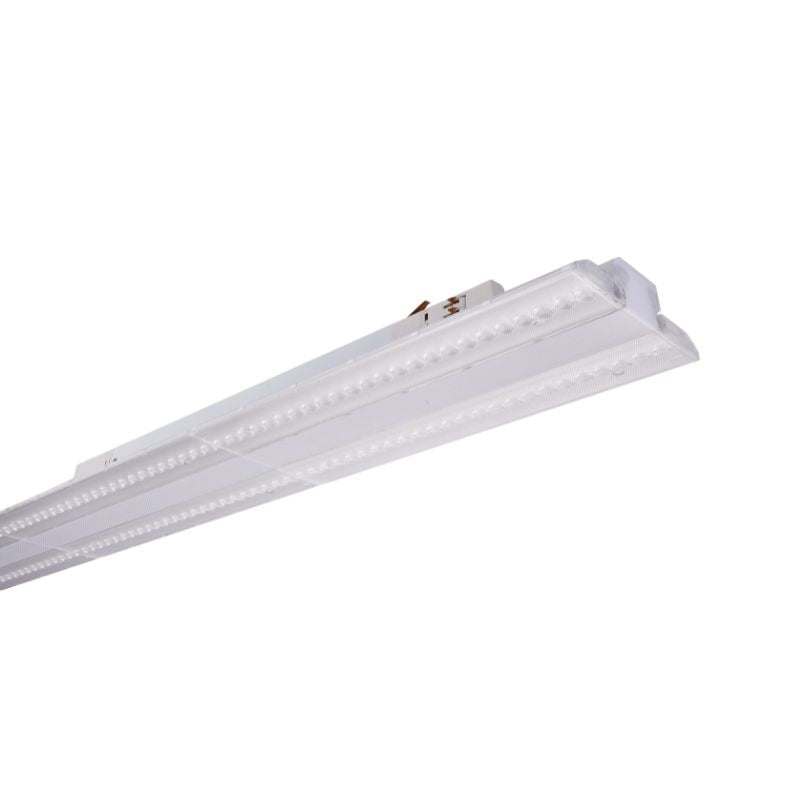 Linéaire LED sur rail monophasé 60cm 14/16/18/20W ajustable blanc