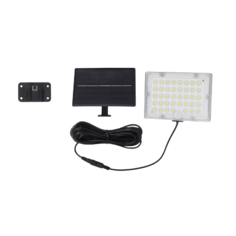 Projecteur Led Solaire Extérieur 9W IP65 Détecteur de Lumière et de Mouvement