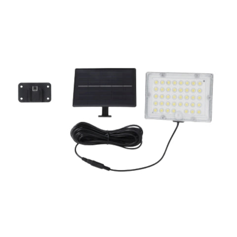 Projecteur Led Solaire Extérieur 9W IP65 Détecteur de Lumière et de Mouvement
