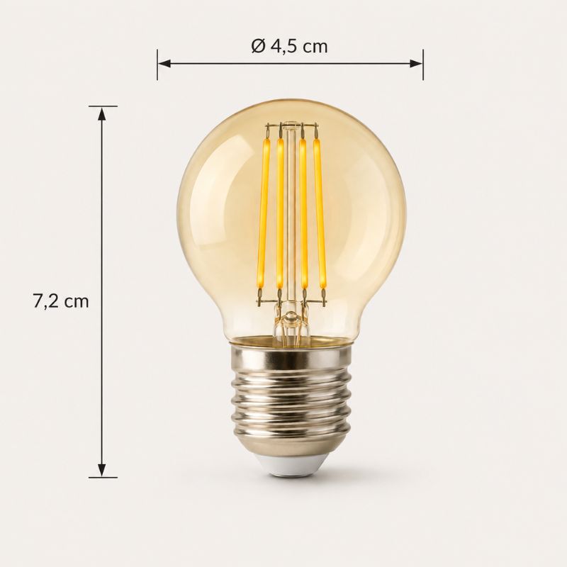 Ampoule LED à Filament E27 G45 4W
