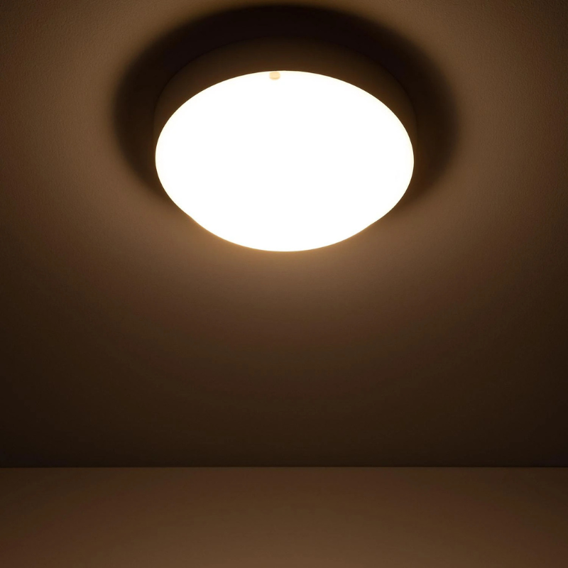 Plafonnier LED Extérieur Rond 25W Blanc IP65 Ø175 mm