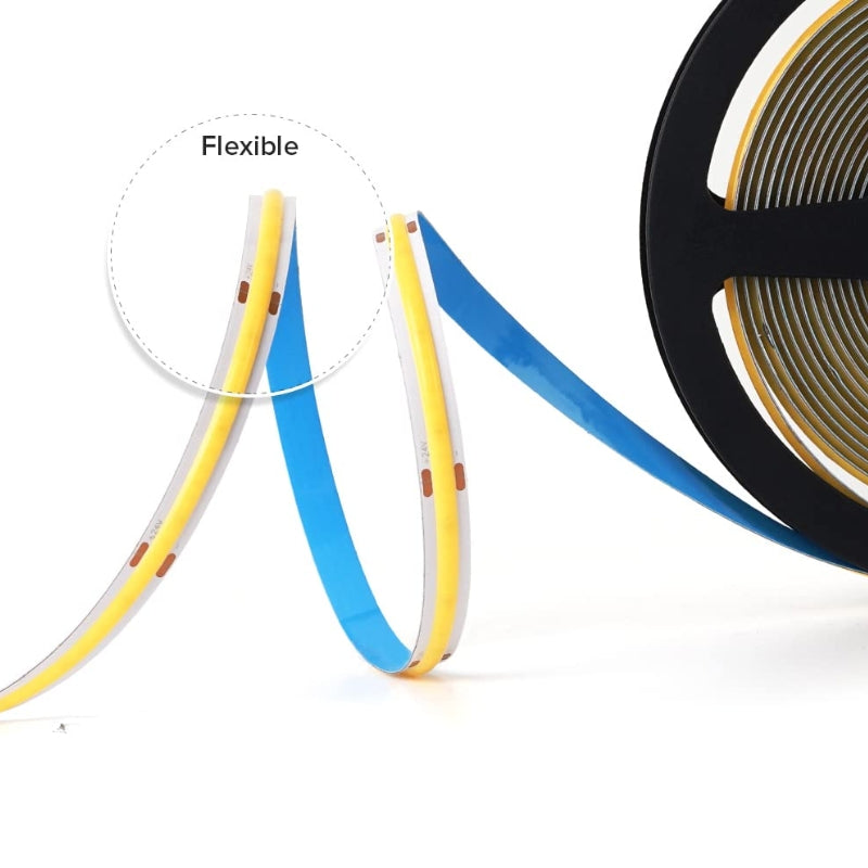 Ruban LED COB RGB 24V 14W/m IP20 576LED/m