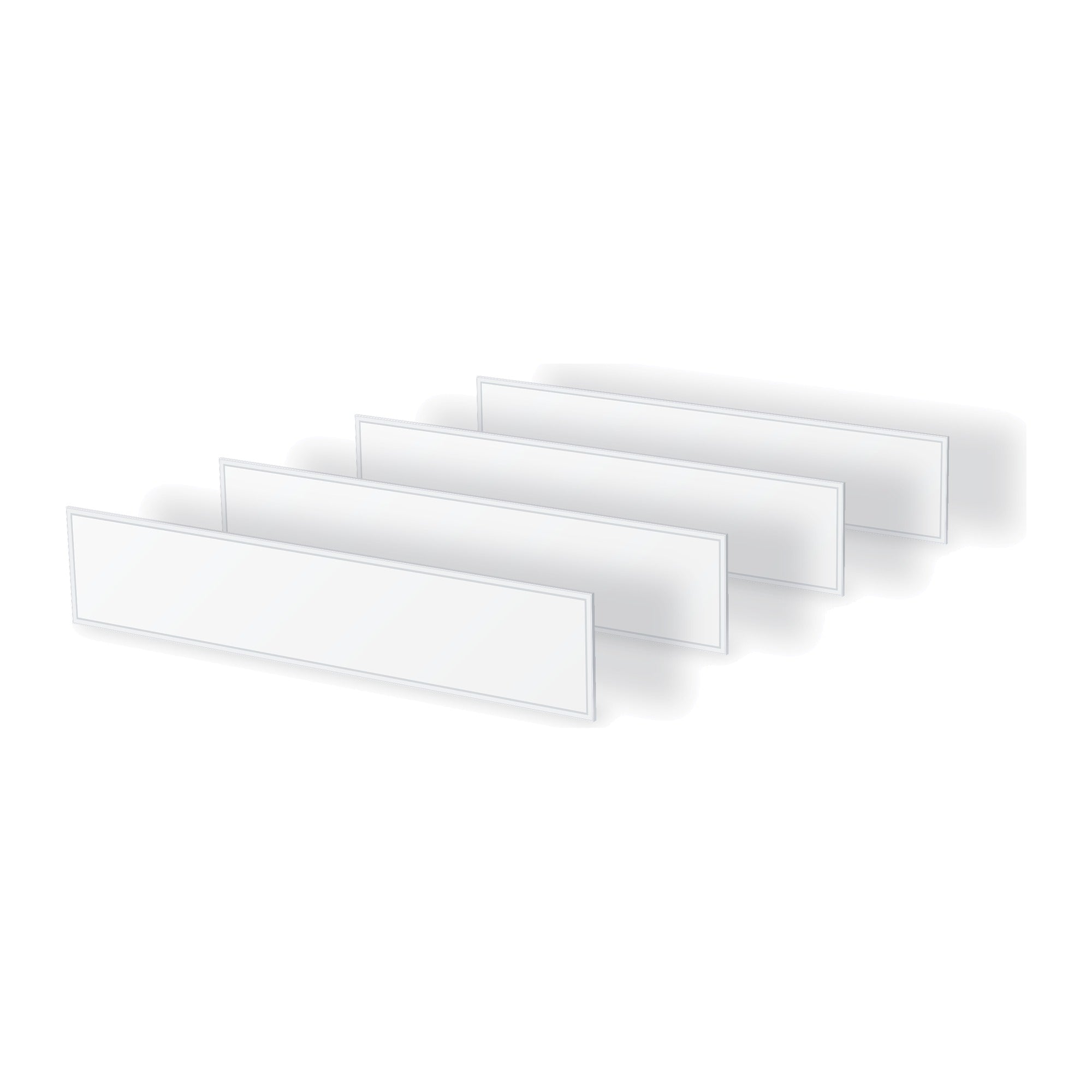 Pack de 4 - Panneau LED Slim 150x30 40W 120lm/W Sans Flicker