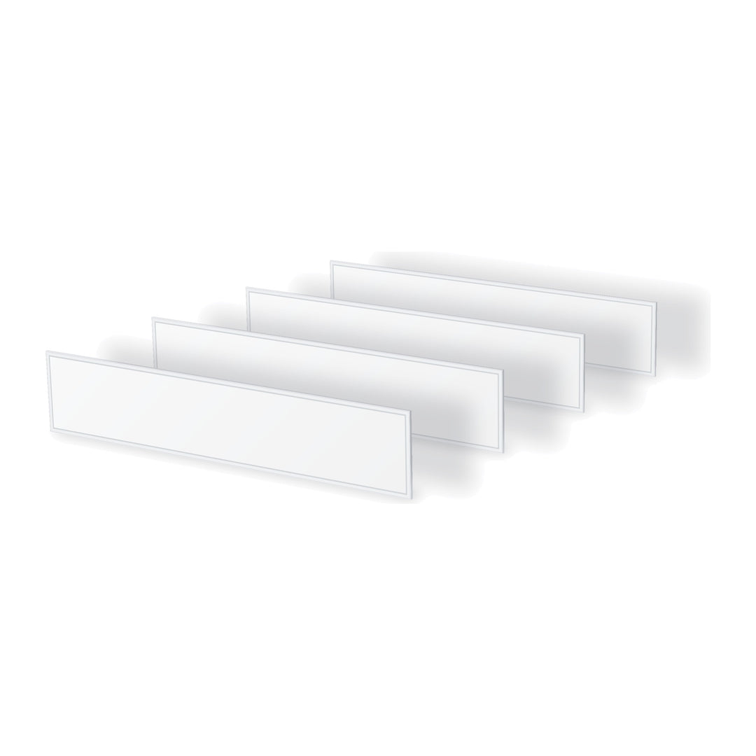 Pack de 4 - Panneau LED Slim 150x30 40W 120lm/W Sans Flicker