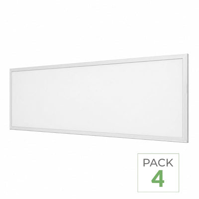 Pack de 4 - Panneau LED Slim 120x60 60W 120lm/W Sans Flicker