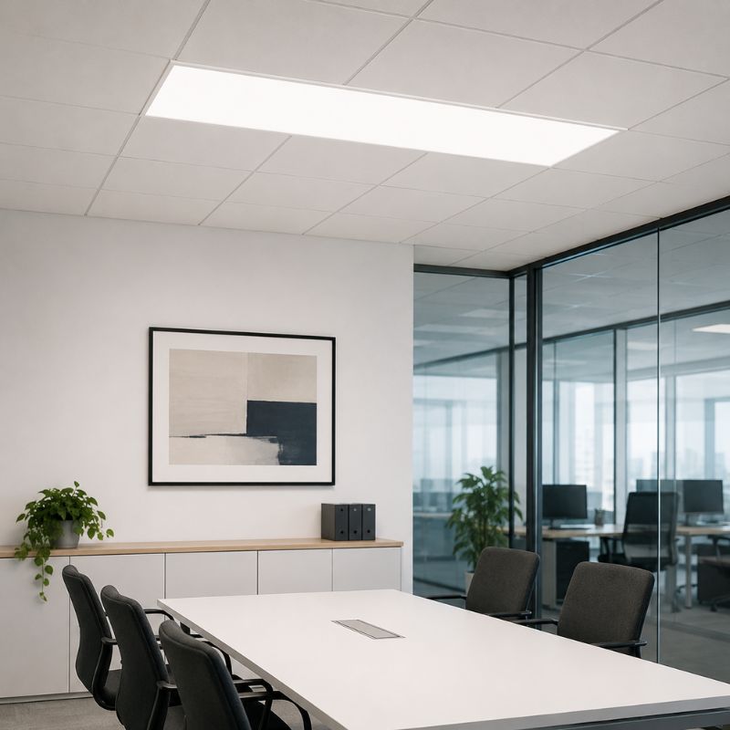 Pack de 4 - Panneau LED Slim 120x60 60W 120lm/W Sans Flicker