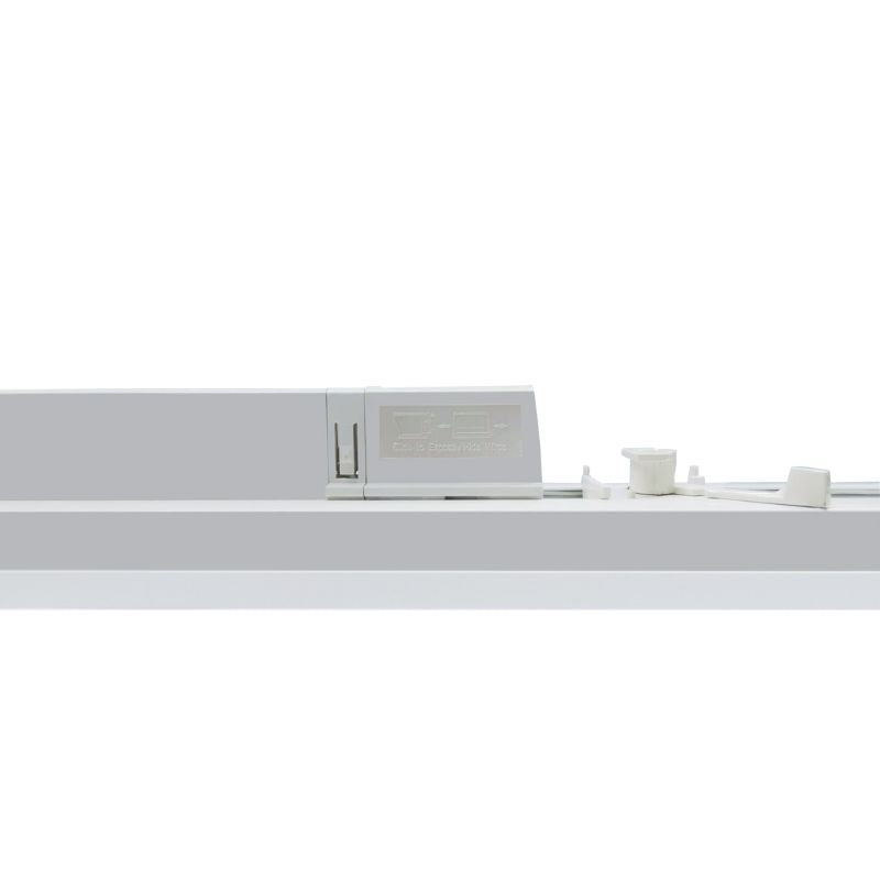 Linéaire LED sur rail triphasé 150cm 35/40/45/50W ajustable blanc