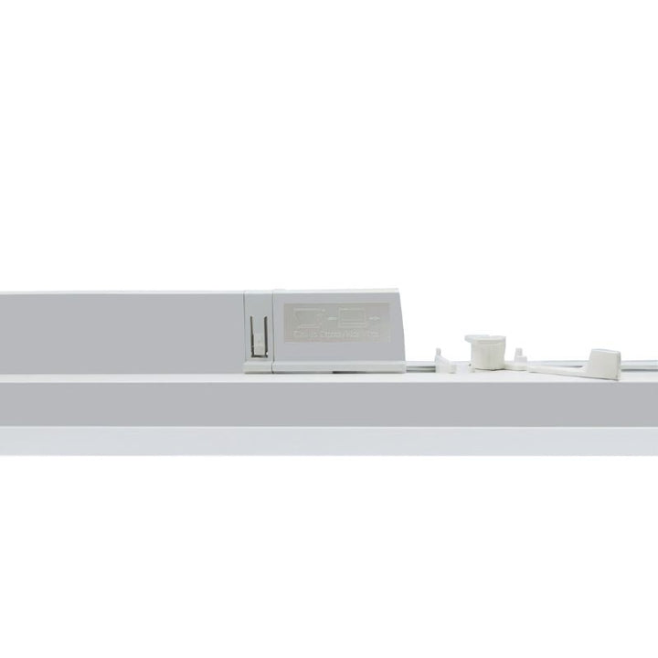 Linéaire LED sur rail triphasé 150cm 35/40/45/50W ajustable blanc