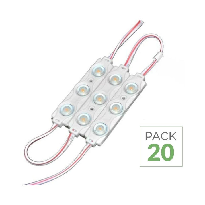 Module LED Barre 30W 12V IP65 pour Enseignes Lumineuses (Pack de 20)