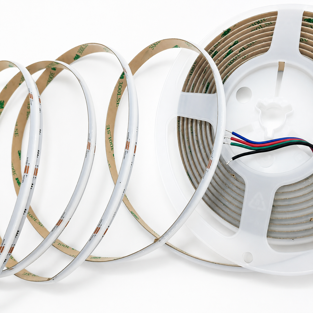 Ruban LED COB RGB 24V 14W/m IP20 576LED/m