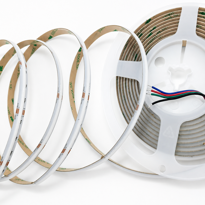 Ruban LED COB RGB 24V 14W/m IP20 576LED/m