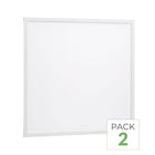 Pack of 2 - LED Panel 36W 60x60 WHITE Dimmable 110lm/W with Motion Sensor